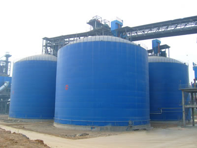 乌达水泥钢板库改造